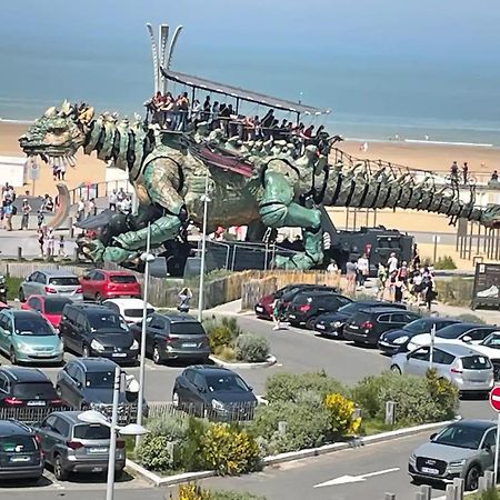 Studio-Calais Plage-Front De Mer Exteriör bild