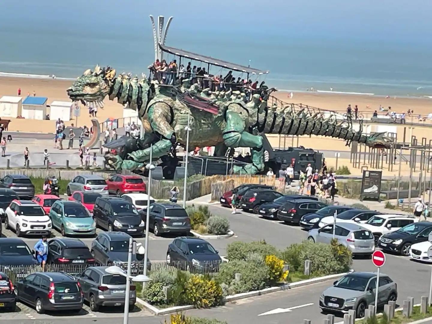 Studio-Calais Plage-Front De Mer Exteriör bild